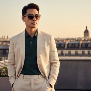 GUCCI GG 3665/F/S Brown Gradient Sunglasses - Made in Italy